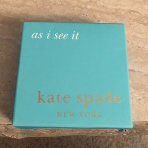 Kate Spade by Lenox gold compact mirror